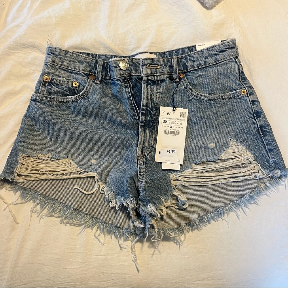 Zara jean shorts